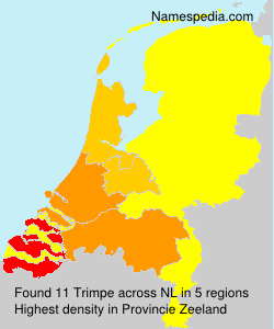 Surname Trimpe in Netherlands Surname Trimpe in Netherlands