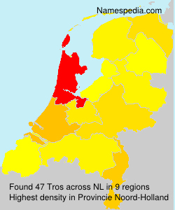 Surname Tros in Netherlands Surname Tros in Netherlands