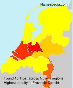 Surname Trost in Netherlands Surname Trost in Netherlands