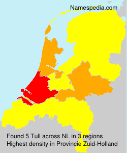Surname Tull in Netherlands Surname Tull in Netherlands