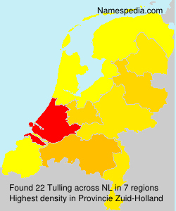 Surname Tulling in Netherlands Surname Tulling in Netherlands
