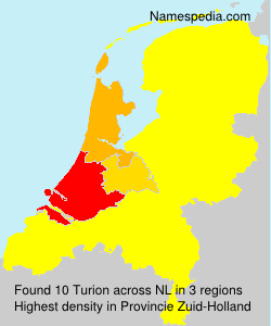 Surname Turion in Netherlands Surname Turion in Netherlands