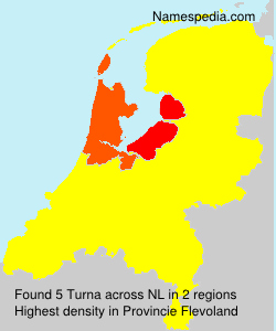 Surname Turna in Netherlands Surname Turna in Netherlands