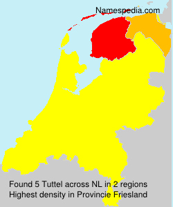 Surname Tuttel in Netherlands Surname Tuttel in Netherlands