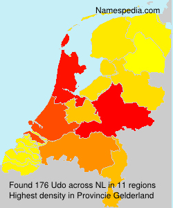 Surname Udo in Netherlands Surname Udo in Netherlands