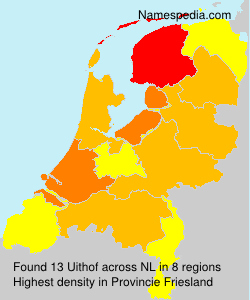Surname Uithof in Netherlands Surname Uithof in Netherlands