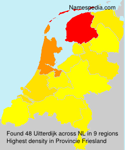 Surname Uitterdijk in Netherlands Surname Uitterdijk in Netherlands