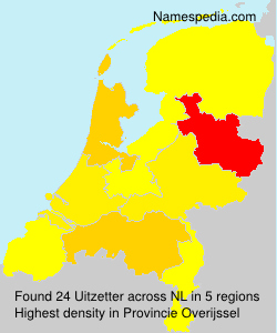 Surname Uitzetter in Netherlands Surname Uitzetter in Netherlands