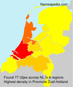 Surname Uljee in Netherlands Surname Uljee in Netherlands