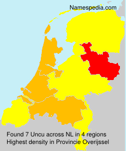 Surname Uncu in Netherlands Surname Uncu in Netherlands