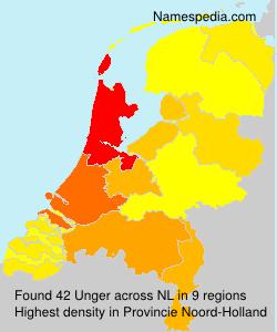 Surname Unger in Netherlands Surname Unger in Netherlands