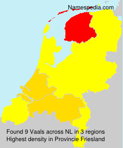Surname Vaals in Netherlands Surname Vaals in Netherlands