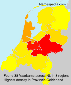 Surname Vaarkamp in Netherlands Surname Vaarkamp in Netherlands
