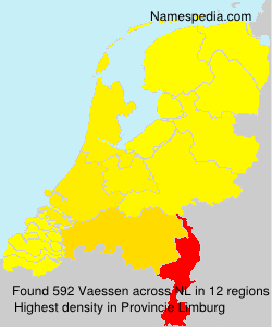 Surname Vaessen in Netherlands Surname Vaessen in Netherlands