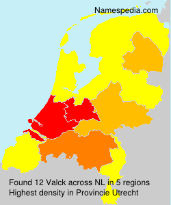 Surname Valck in Netherlands Surname Valck in Netherlands