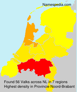 Surname Valks in Netherlands Surname Valks in Netherlands
