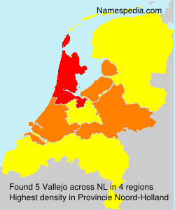 Surname Vallejo in Netherlands Surname Vallejo in Netherlands