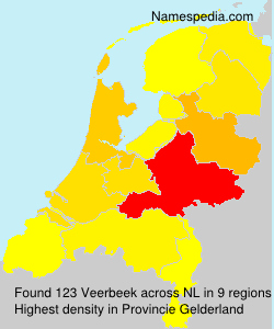 Surname Veerbeek in Netherlands Surname Veerbeek in Netherlands