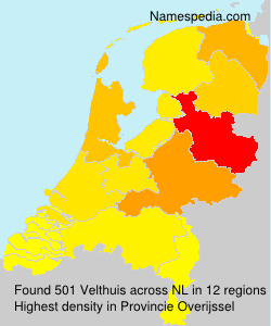 Surname Velthuis in Netherlands Surname Velthuis in Netherlands