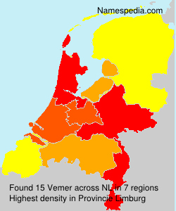 Surname Vemer in Netherlands Surname Vemer in Netherlands