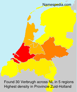 Surname Verbrugh in Netherlands Surname Verbrugh in Netherlands