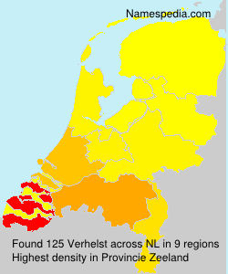 Surname Verhelst in Netherlands Surname Verhelst in Netherlands