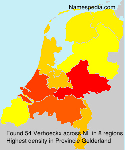 Surname Verhoeckx in Netherlands Surname Verhoeckx in Netherlands