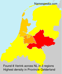 Surname Verink in Netherlands