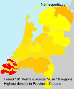 Surname Vermue in Netherlands Surname Vermue in Netherlands