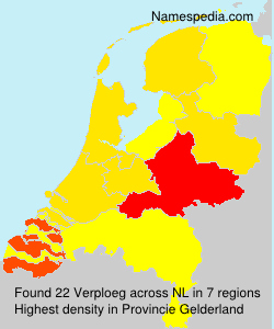 Surname Verploeg in Netherlands Surname Verploeg in Netherlands