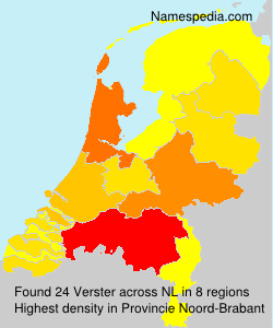 Surname Verster in Netherlands