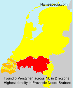 Surname Verstynen in Netherlands Surname Verstynen in Netherlands