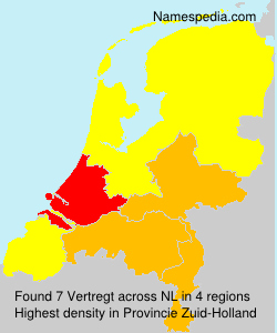 Surname Vertregt in Netherlands Surname Vertregt in Netherlands