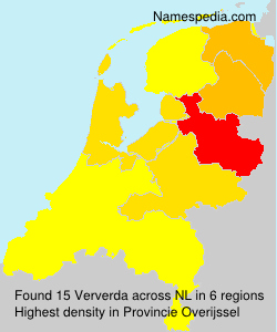 Surname Ververda in Netherlands Surname Ververda in Netherlands