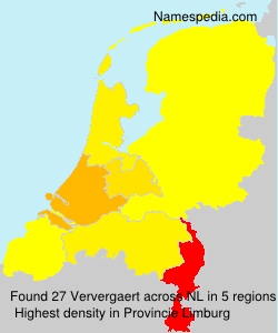 Surname Ververgaert in Netherlands Surname Ververgaert in Netherlands