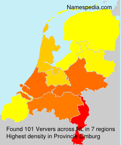 Surname Ververs in Netherlands Surname Ververs in Netherlands