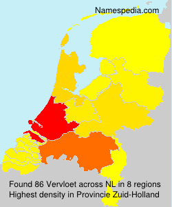 Surname Vervloet in Netherlands Surname Vervloet in Netherlands