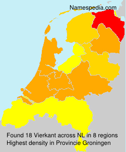 Surname Vierkant in Netherlands Surname Vierkant in Netherlands