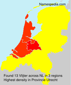 Surname Vlijter in Netherlands Surname Vlijter in Netherlands