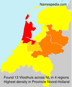 Surname Vloothuis in Netherlands Surname Vloothuis in Netherlands
