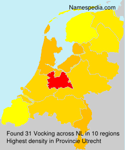 Surname Vocking in Netherlands Surname Vocking in Netherlands