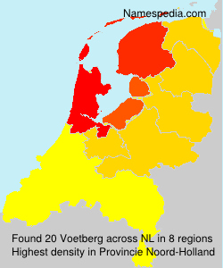 Surname Voetberg in Netherlands Surname Voetberg in Netherlands