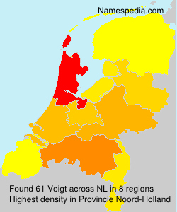 Surname Voigt in Netherlands Surname Voigt in Netherlands