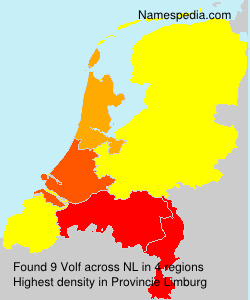 Surname Volf in Netherlands Surname Volf in Netherlands