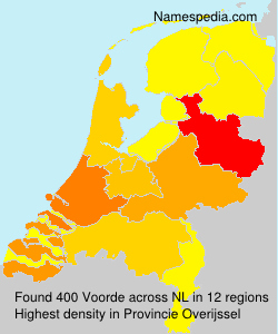 Surname Voorde in Netherlands Surname Voorde in Netherlands