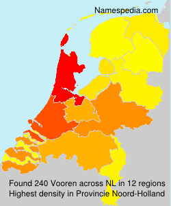 Surname Vooren in Netherlands Surname Vooren in Netherlands