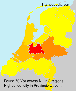 Surname Vor in Netherlands Surname Vor in Netherlands