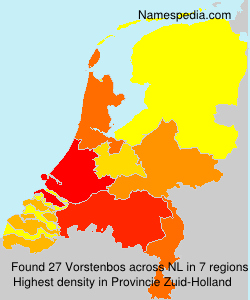 Surname Vorstenbos in Netherlands Surname Vorstenbos in Netherlands