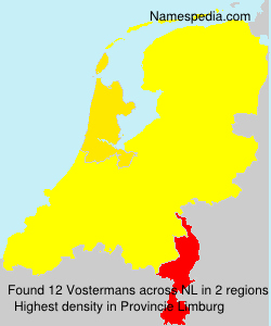 Surname Vostermans in Netherlands Surname Vostermans in Netherlands