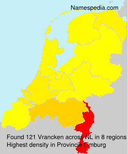 Surname Vrancken in Netherlands Surname Vrancken in Netherlands